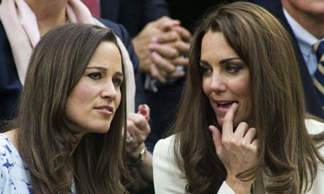 The Duchess of Cambridge and her sister Pippa