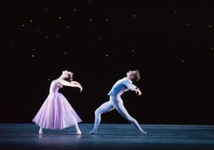 Royal Ballet: Emma Maguire and Alexander Campbell in In The Night