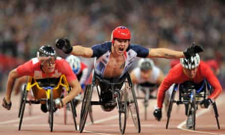 David Weir at the London Paralympics 2012
