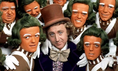 Oompa-Loompas with Willy Wonka in the 1971 film of Charlie and the Chocolate Factory