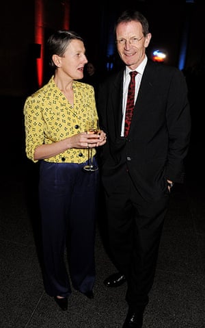 Turner Prize: Penelope Curtis and Tate director Sir Nicholas Serota