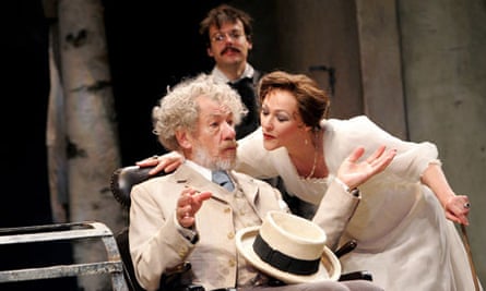 Ian McKellen and Frances Barber in The Seagull