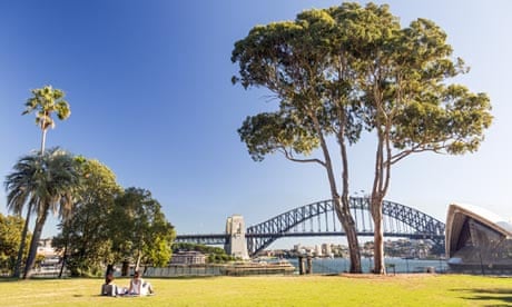 Sydney Royal Botanic Gardens Harbour Bridge