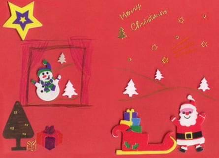 Nick Clegg Christmas card