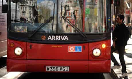 A London bus operated by Arriva