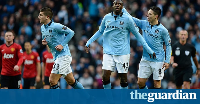 Manchester man football playing stoke league champions vs partnership esports turtle sign beach chelsea mancity chronicle team liverpool unbeaten continues Manchester City v Manchester United - in pictures | Football | The Guardian