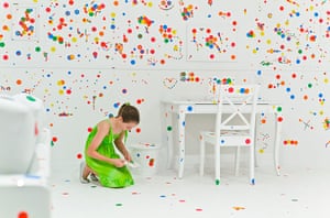 Yayoi Kusama: The Obliteration Room by Yayoi Kusama, Gallery of Modern Art, Brisbane