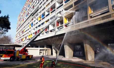 FRANCE-FIRE-CORBUSIER-HERITAGE