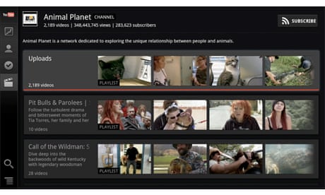 Google TV YouTube app gets discovery-focused update | Apps | The Guardian