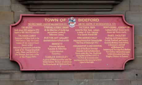 Bideford council sign