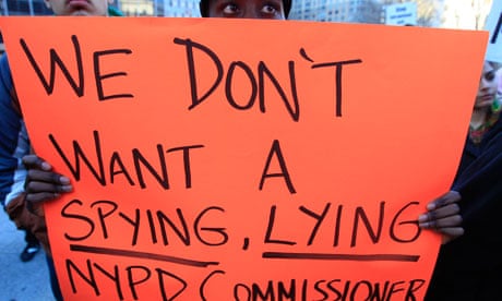 Protest against NYPD's Ray Kelly