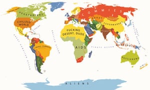 Stereotype Maps Is That What They Think Of Us Art And Design The Guardian