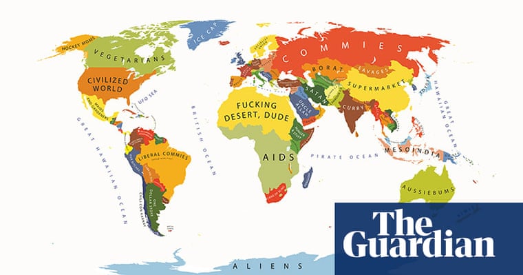 Yanko Tsvetkov S Stereotype Maps In Pictures Art And Design The Guardian