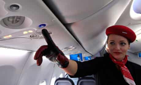 An airberlin stewardess 