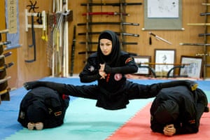 iran female ninjas: Don't try this at home…