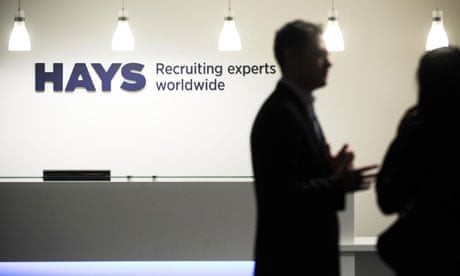 Hays records £3m loss in UK as bank recruiting slows down | Hays