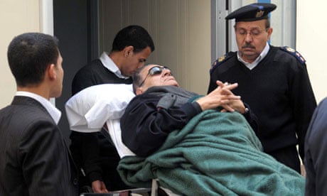 Trial of former Egyptian president Hosni Mubarak trial resumes