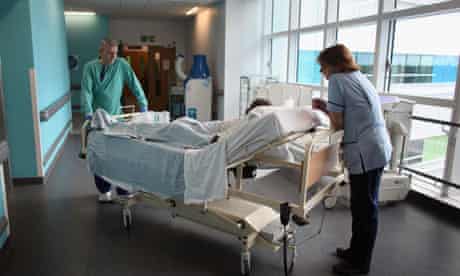 A patient in hospital