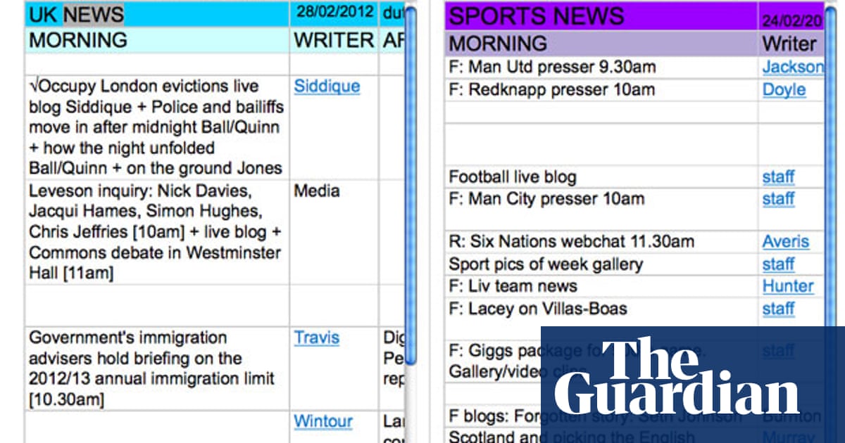 Newsdesk live - Tuesday 28 February 2012 | News | The Guardian