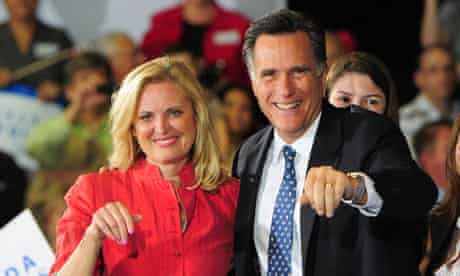 Mitt Romney and wife Ann
