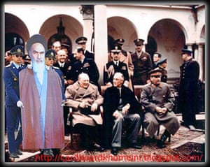 cardboard ayatollah: At the Yalta conference