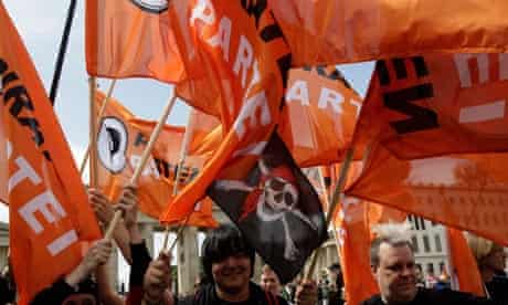 Members of Germany's Pirate Party