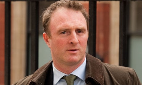 James Harding, editor of the Times, at court in London