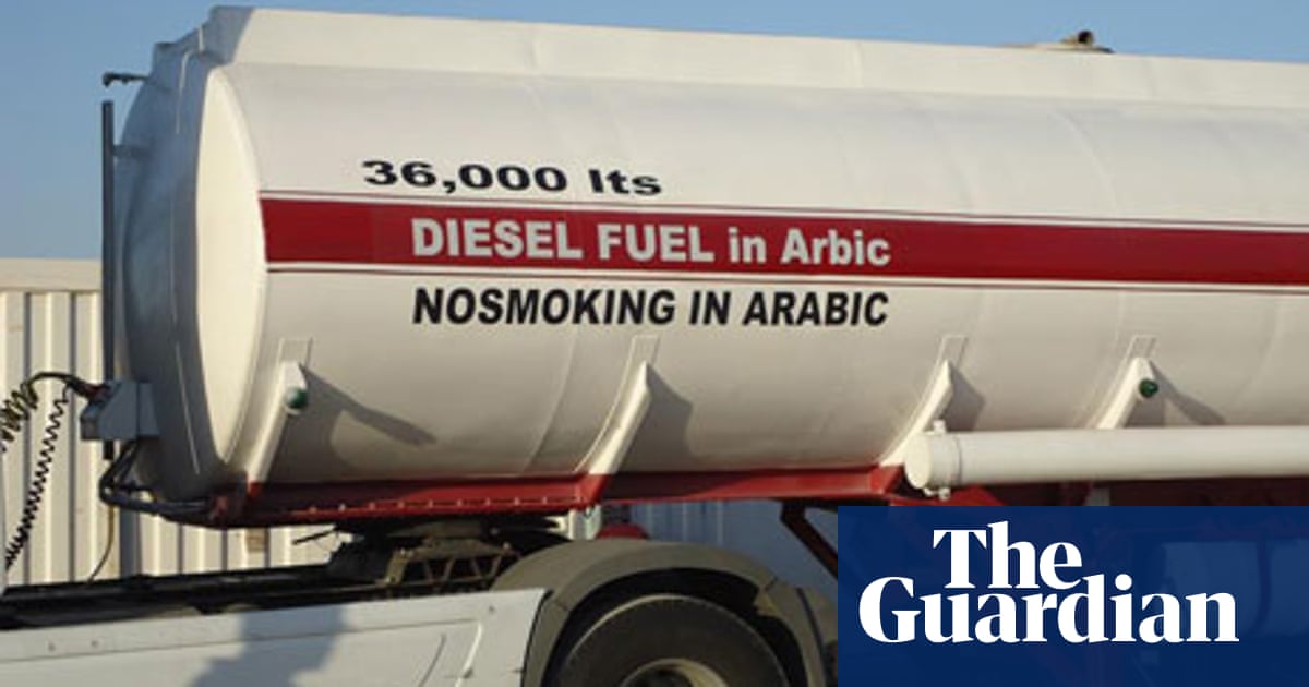 So How Do You Translate Diesel Fuel And No Smoking In Arabic Egypt The Guardian