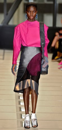 Balenciaga autumn/winter 2012 collection at Paris fashion week