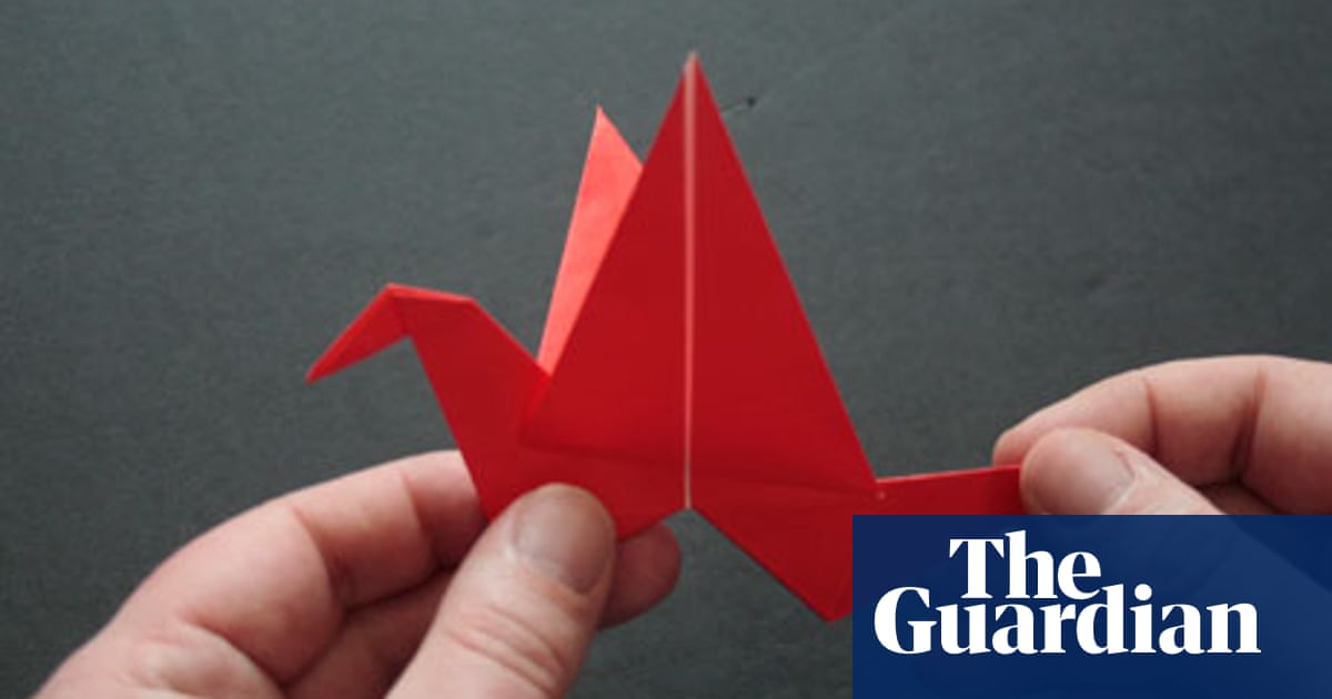 Akira Yoshizawa S 101st Anniversary Make Your Own Origami Flapping Bird Origami The Guardian Akira Yoshizawa S 101st Anniversary Make Your Own Origami Flapping Bird Origami The Guardian