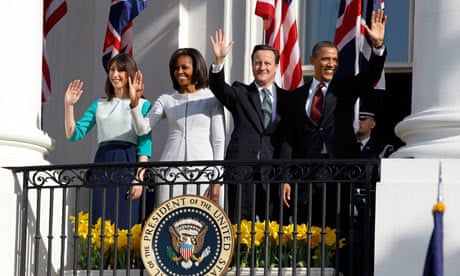The Camerons and the Obamas