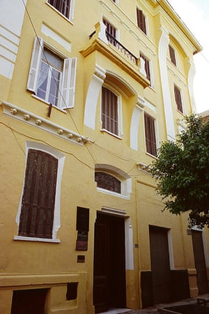 Alexandria City of Memory: Cavafy's flat at 10 Rue Lepsius