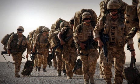 British army in Afghanistan