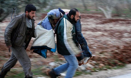 Syrian rebels in Idlib