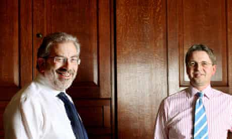 Bob Kerslake and Jeremy Heywood, joint heads of the civil service: 