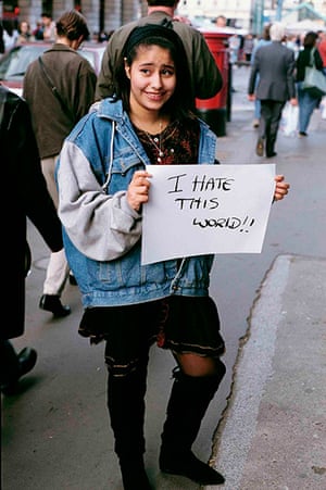 Gillian Wearing: I hate this world!!