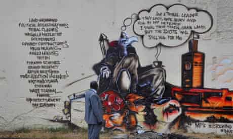 Kenya graffiti protesters