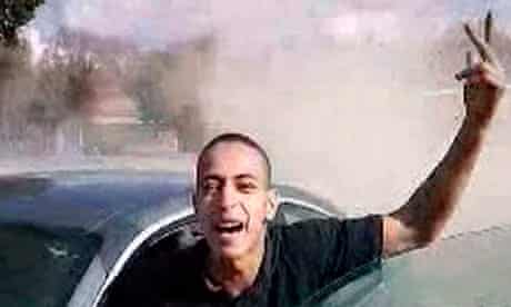 Television still believed to be of Mohamed Merah