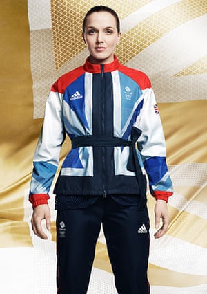2012 Team GB kit: Victoria Pendleton in women's cycling kit