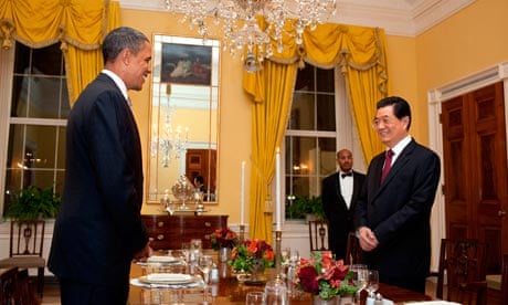 Barack Obama and Hu Jintao 18/1/12
