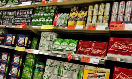 The proposed minimum alcohol price would substantially curtail many supermarket drinks deals