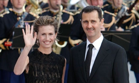 Asma and Bashar al-Assad