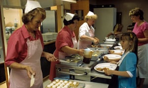 Image result for 1980s school Dinner Lady