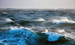 Stormy seas in the Southern Ocean