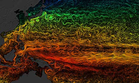 sea surface current flows from Nasa