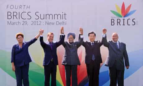 Brics summit in New Delhi, March 2012