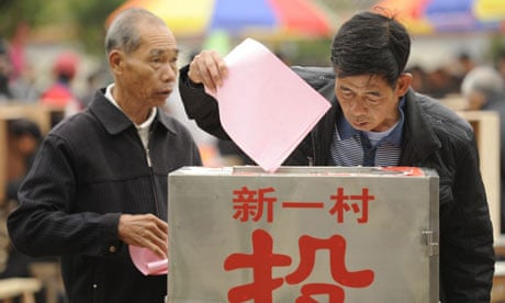 Residents vote in Wukan