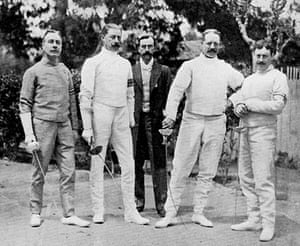 1908 Olympics: Fencing team 1906