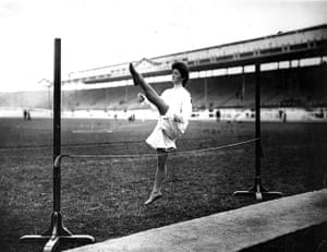 1908 Olympics: Danish Gymnast