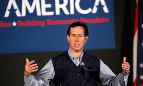 Rick Santorum campaigns In Ohio ahead of Super Tuesday